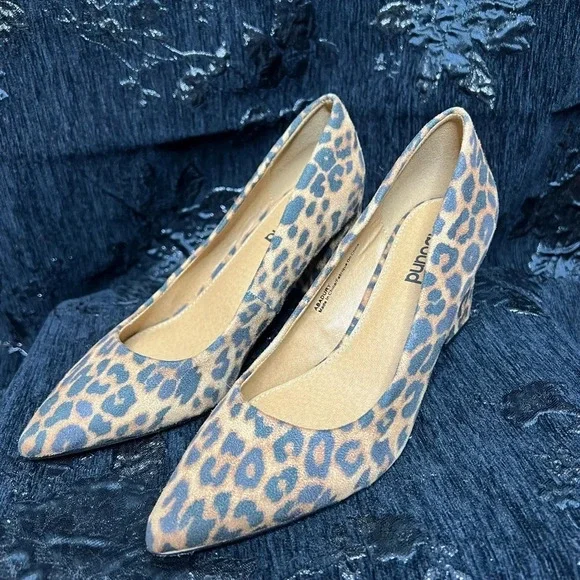 Abound Aubry Block Heel Pump in Leopard Cheetah NWOT Size 6.5 - Picture 2 of 7